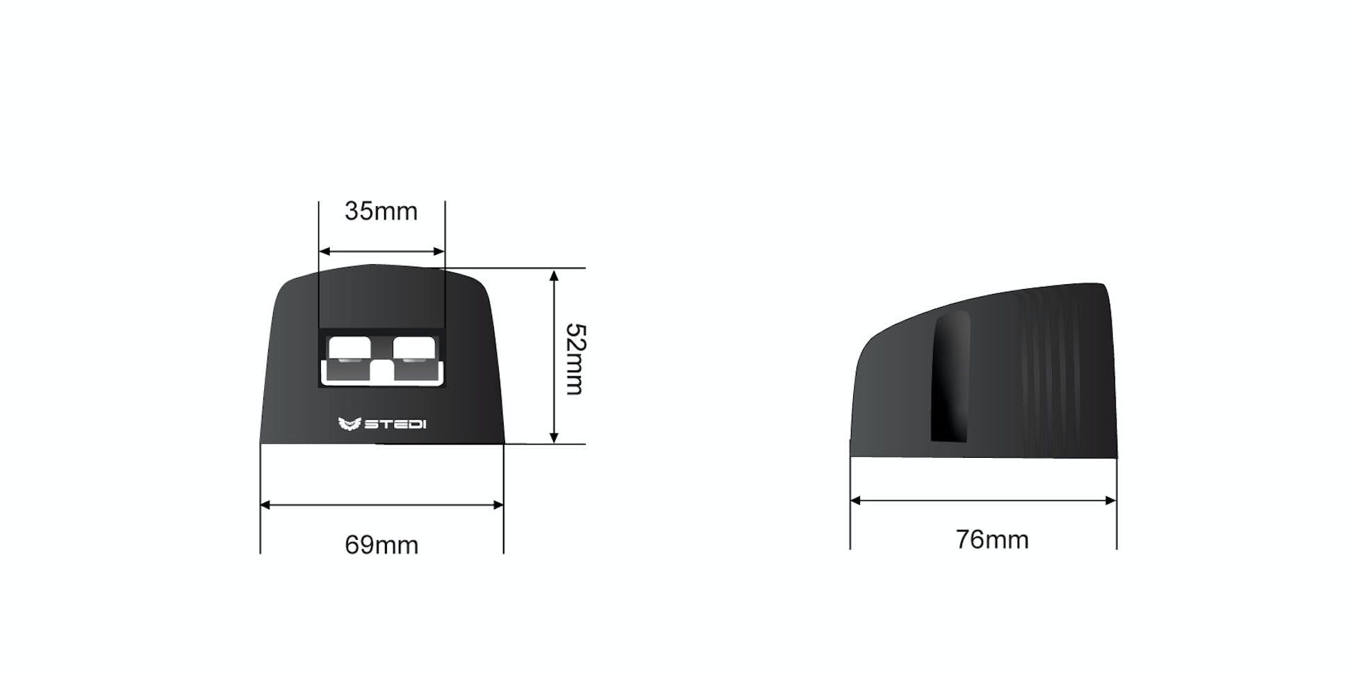 STEDI Anderson Surface Mount | Single